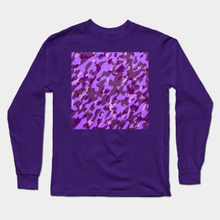 Camouflage - Purple Long Sleeve T-Shirt
